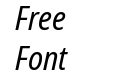 Noto Sans Condensed Italic Noto Sans Condensed Italic