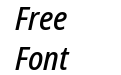 Noto Sans Condensed Medium Italic Noto Sans Condensed Medium Italic