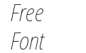 Noto Sans Condensed Thin Italic Noto Sans Condensed Thin Italic