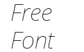Noto Sans Thin Italic Noto Sans Thin Italic