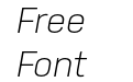 Nudista Light Italic Nudista Light Italic