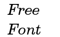 Nuflek Italic Nuflek Italic