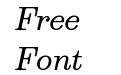 Nuflek Italic Nuflek Italic