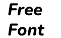 Nunito Extra Bold Italic Nunito Extra Bold Italic