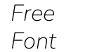 Nunito Extra Light Italic Nunito Extra Light Italic