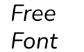Nunito Italic Nunito Italic