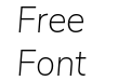 Nunito Sans Extra Light Italic Nunito Sans Extra Light Italic
