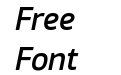 Nusara Medium Italic Nusara Medium Italic