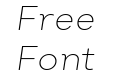 Nutmeg Ultra Light Italic Nutmeg Ultra Light Italic