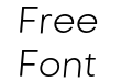 Objective Light Italic Objective Light Italic
