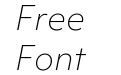 Objektiv Mk1 Thin Italic Objektiv Mk1 Thin Italic