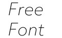 Objektiv Mk2 Thin Italic Objektiv Mk2 Thin Italic