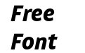 Obliqua Sans Bold Italic Obliqua Sans Bold Italic