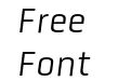 Obvia Light Italic Obvia Light Italic