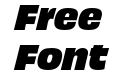 Obviously Blck Italic Obviously Blck Italic