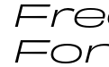 Obviously Extd Lght Italic Obviously Extd Lght Italic