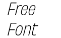 Obviously Narw Lght Italic Obviously Narw Lght Italic