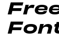 Obviously Wide Semi Italic Obviously Wide Semi Italic