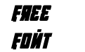 October Guard Condensed Italic October Guard Condensed Italic