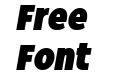 Oculi Magni Black Italic Oculi Magni Black Italic