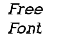 Odessa Italic Odessa Italic