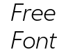 Ofelia Display Light Italic Ofelia Display Light Italic