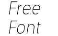 Ogonek Light Italic Ogonek Light Italic