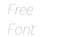 Omnes Cond Hairline Italic Omnes Cond Hairline Italic