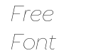Omnes Greek Thin Italic Omnes Greek Thin Italic
