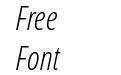 Open Sans Condensed Light Italic Open Sans Condensed Light Italic