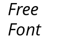 Open Sans Italic Open Sans Italic
