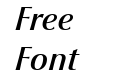 Optima nova LT W04 Demi Italic Optima nova LT W04 Demi Italic