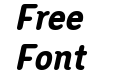 Opun Mai Bold Semi Condensed Italic Opun Mai Bold Semi Condensed Italic