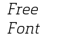 Orgon Slab ExtraLight Italic Orgon Slab ExtraLight Italic