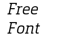 Orgon Slab Light Italic Orgon Slab Light Italic
