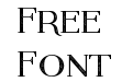 Modern Serif Eroded