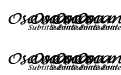 Osama Subtitle Font Osama Subtitle Font