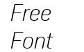 Oscine Light Italic Oscine Light Italic