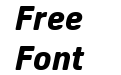 Oscine X Bold Italic Oscine X Bold Italic