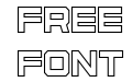 Osmica Bold Outline Osmica Bold Outline