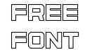 Osmica Extra Bold Outline Osmica Extra Bold Outline