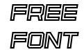 Osmica Regular Italic Inline Osmica Regular Italic Inline
