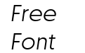 Otterco Light Italic Otterco Light Italic