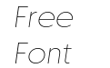 Otterco Thin Italic Otterco Thin Italic