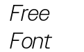 Owners Light Italic