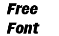 Owners Narrow Black Italic
