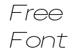 Owners X Wide X Light Italic