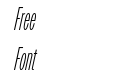 Owners XX Narrow Light Italic