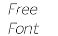 P22 Coda Light Italic P22 Coda Light Italic