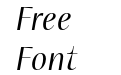 PF Marlet Display Light Italic PF Marlet Display Light Italic